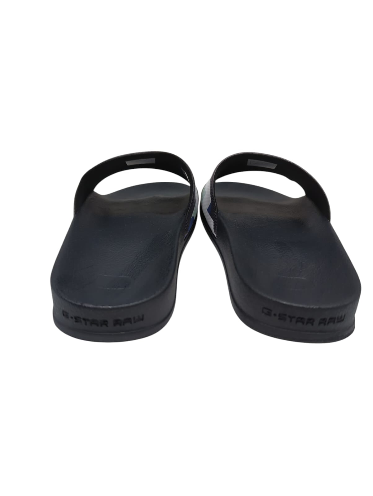 G-Star Herren Sandale Cart Slide Kunstwerk saru blau AO 42