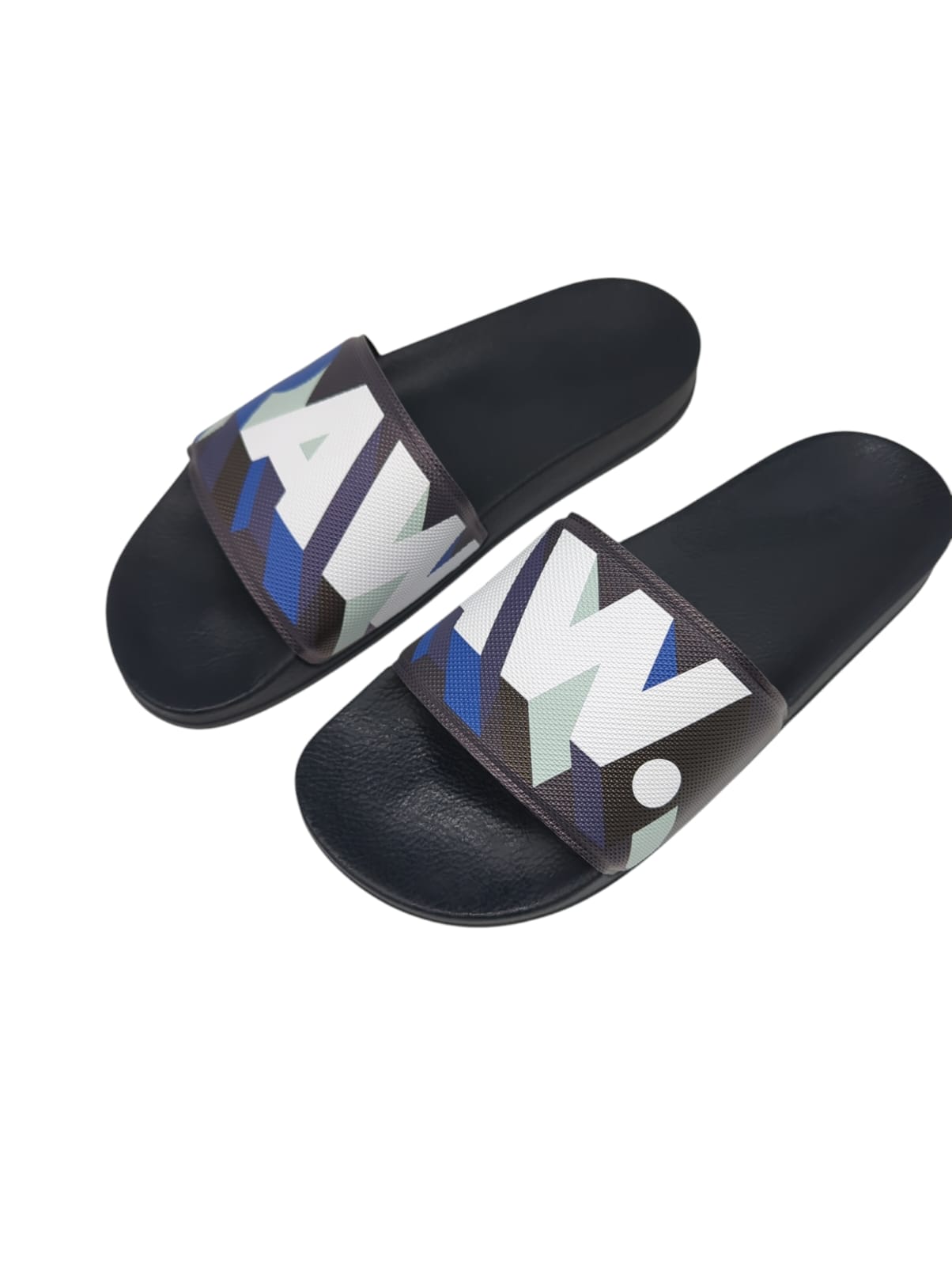 G-Star Herren Sandale Cart Slide Kunstwerk saru blau AO 42