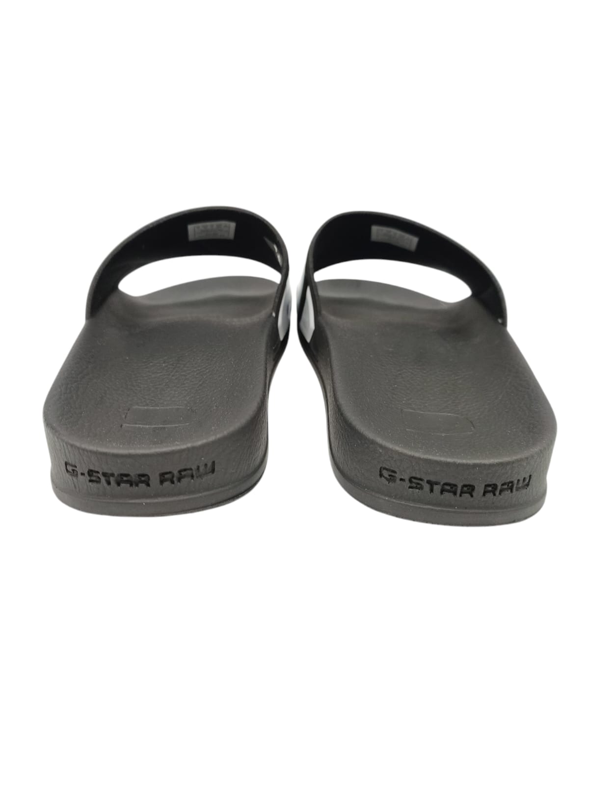 G-Star Herren Sandale Cart slide II schwarz/weiß 44