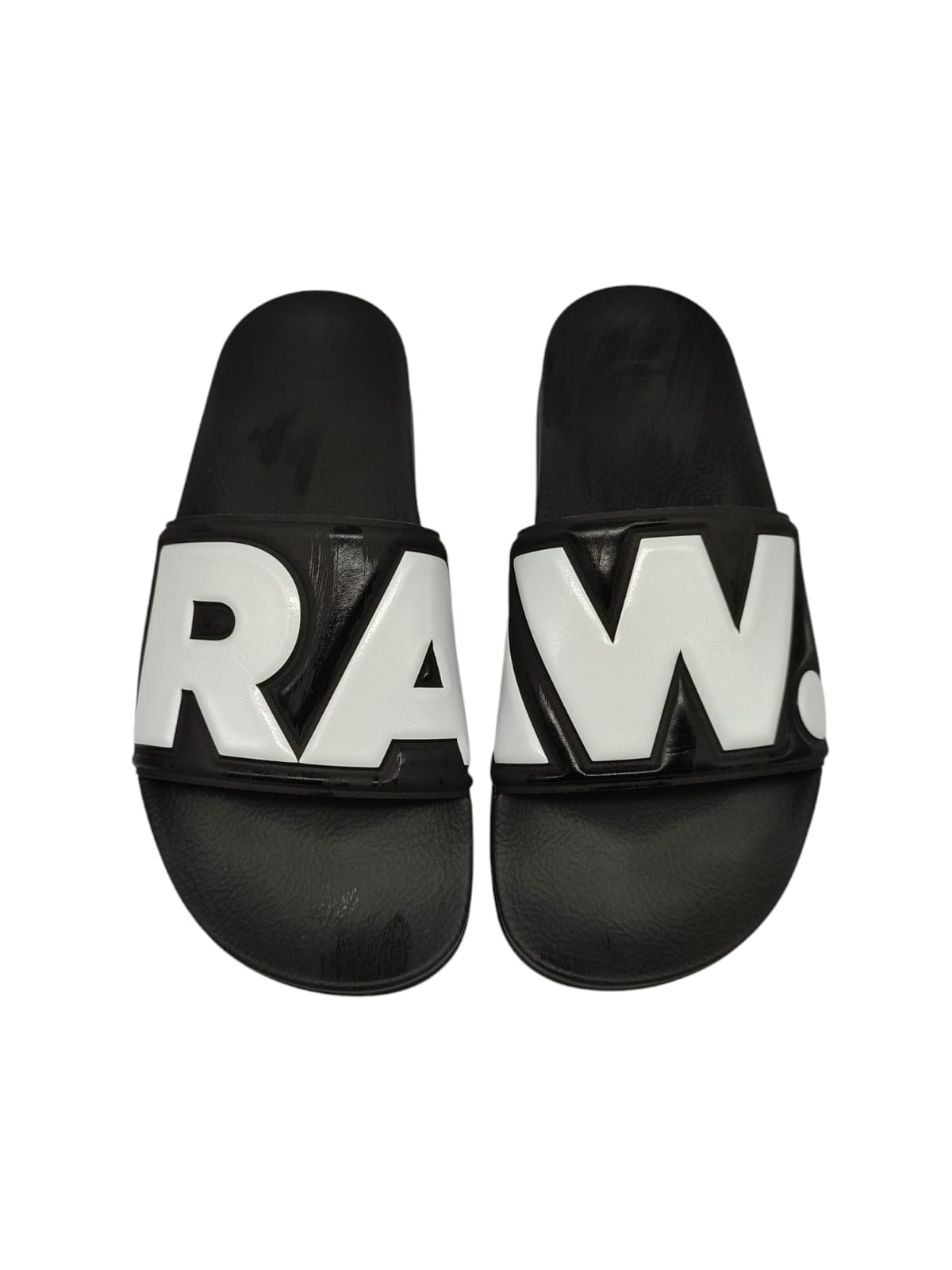 G-Star Herren Sandale Cart slide II schwarz/weiß 44