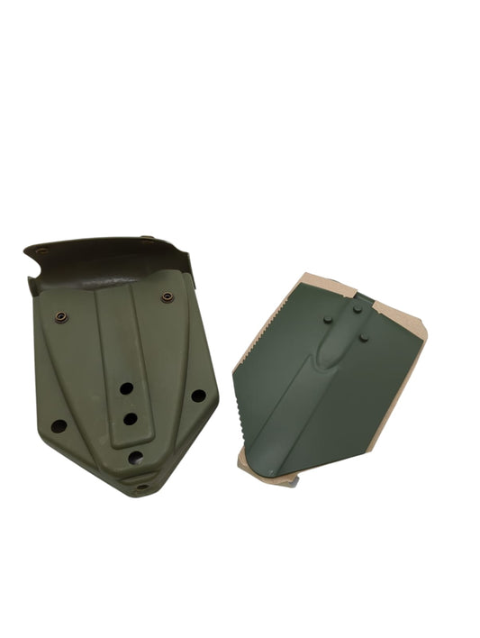MFH Klappspaten BW 3-teilig oliv klappbar mit Tasche