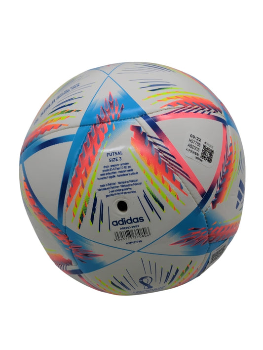 adidas Unisex Al Rihla Training Sala Fußball, Weiß/Panton, 19