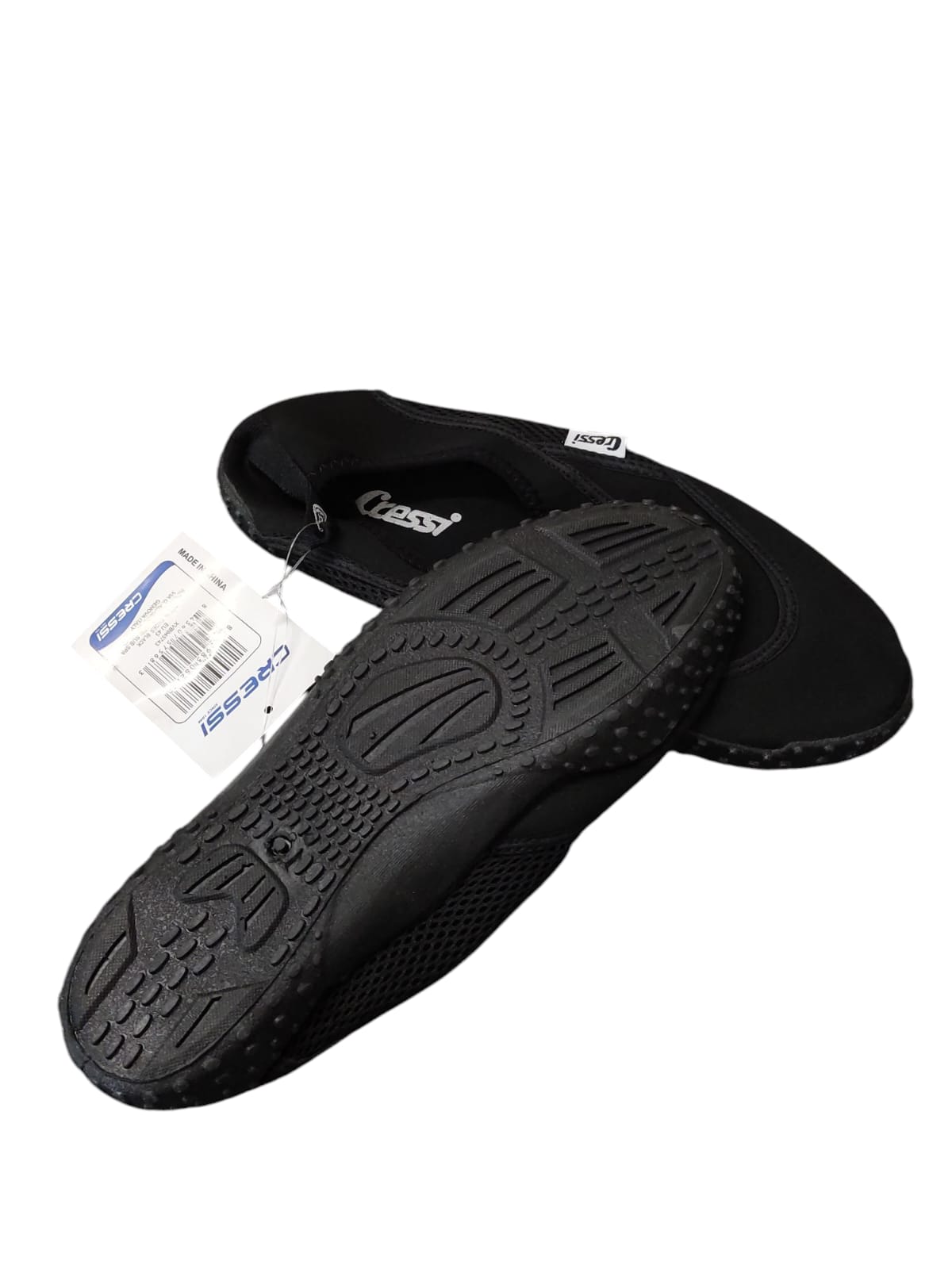 Cressi Coral - Premium Erwachsene Wassersportschuhe, Schwarz, Gr. 43