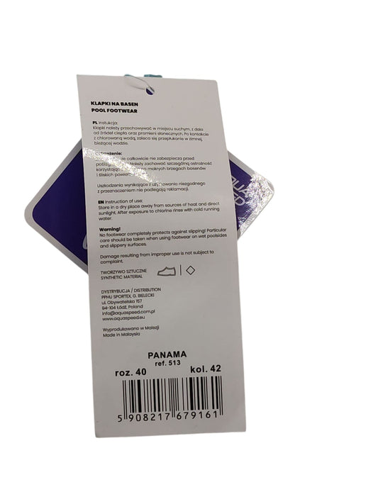 Aqua Speed Set Duschsandalen Damen + Mikrofasertuch Duschschuhe Gr. 40