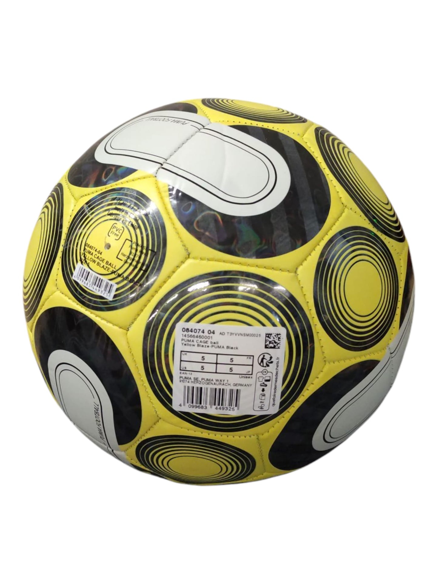 PUMA Cage Fußball Unisex Gelb 5