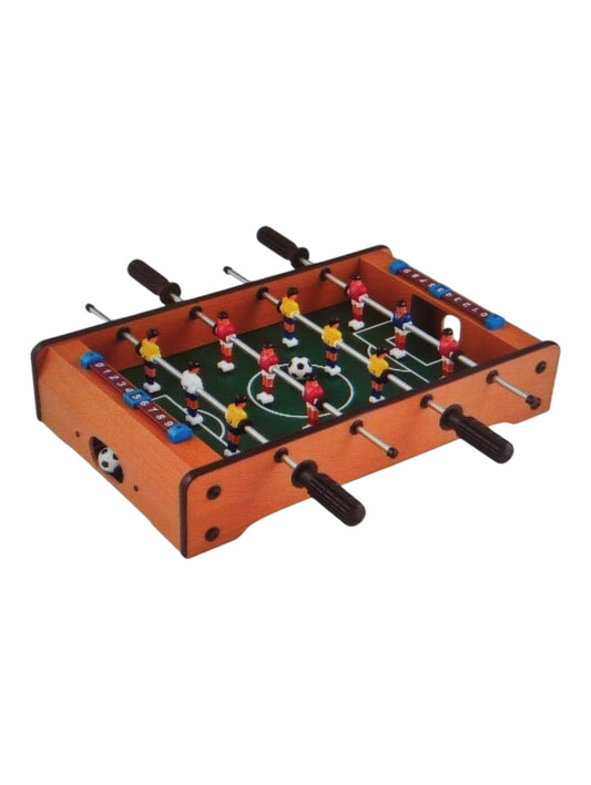 Mainstreet Classics 20-Inch Tischfußball Tabletop Foosball Spiel Braun