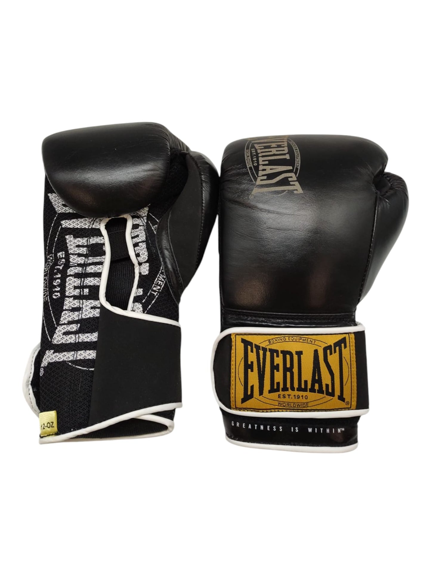 Everlast 1910 Classic Boxhandschuhe für Training Schwarz 340 g