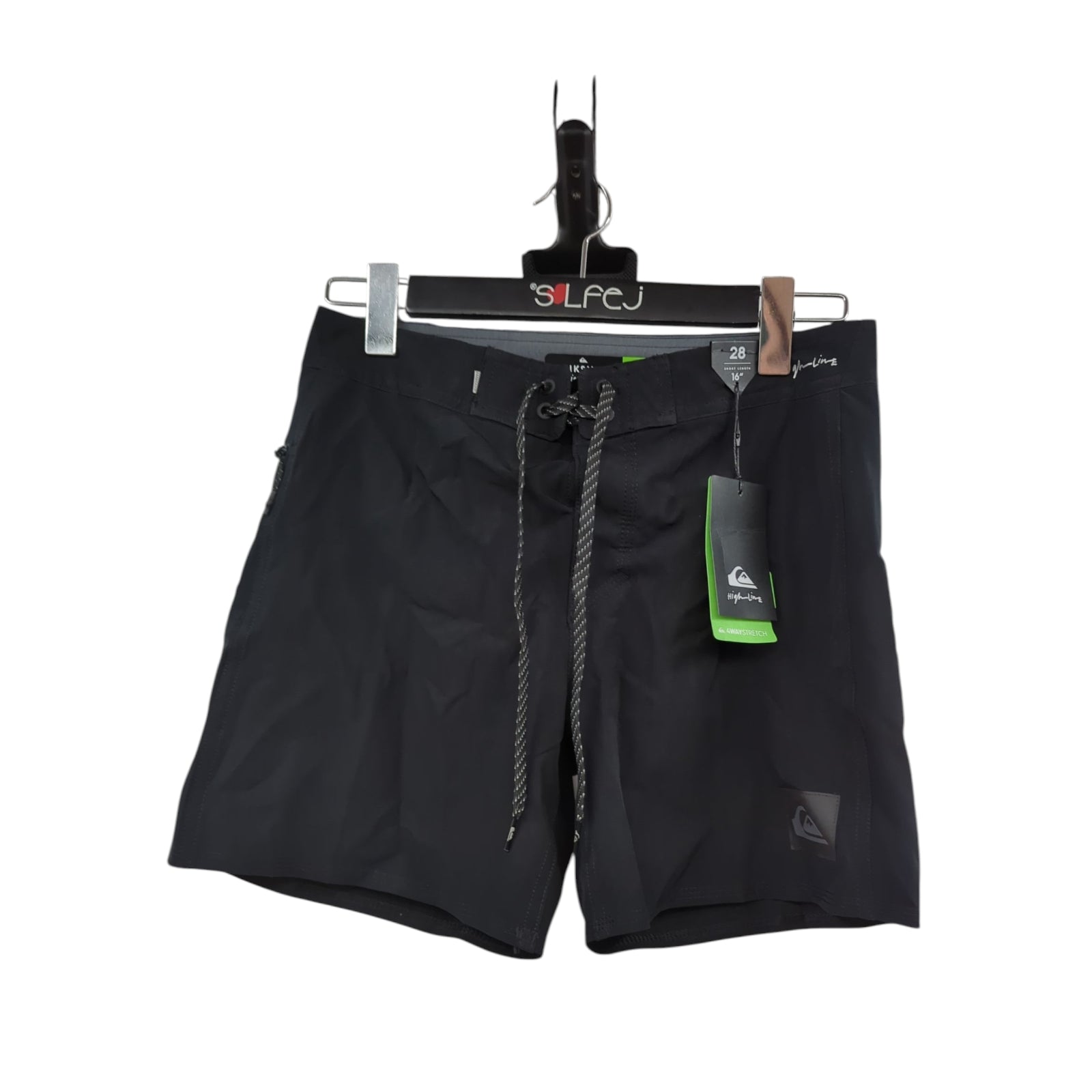 Quiksilver Highline Kaimana 16 Badehose Herren Schwarz Größe 28