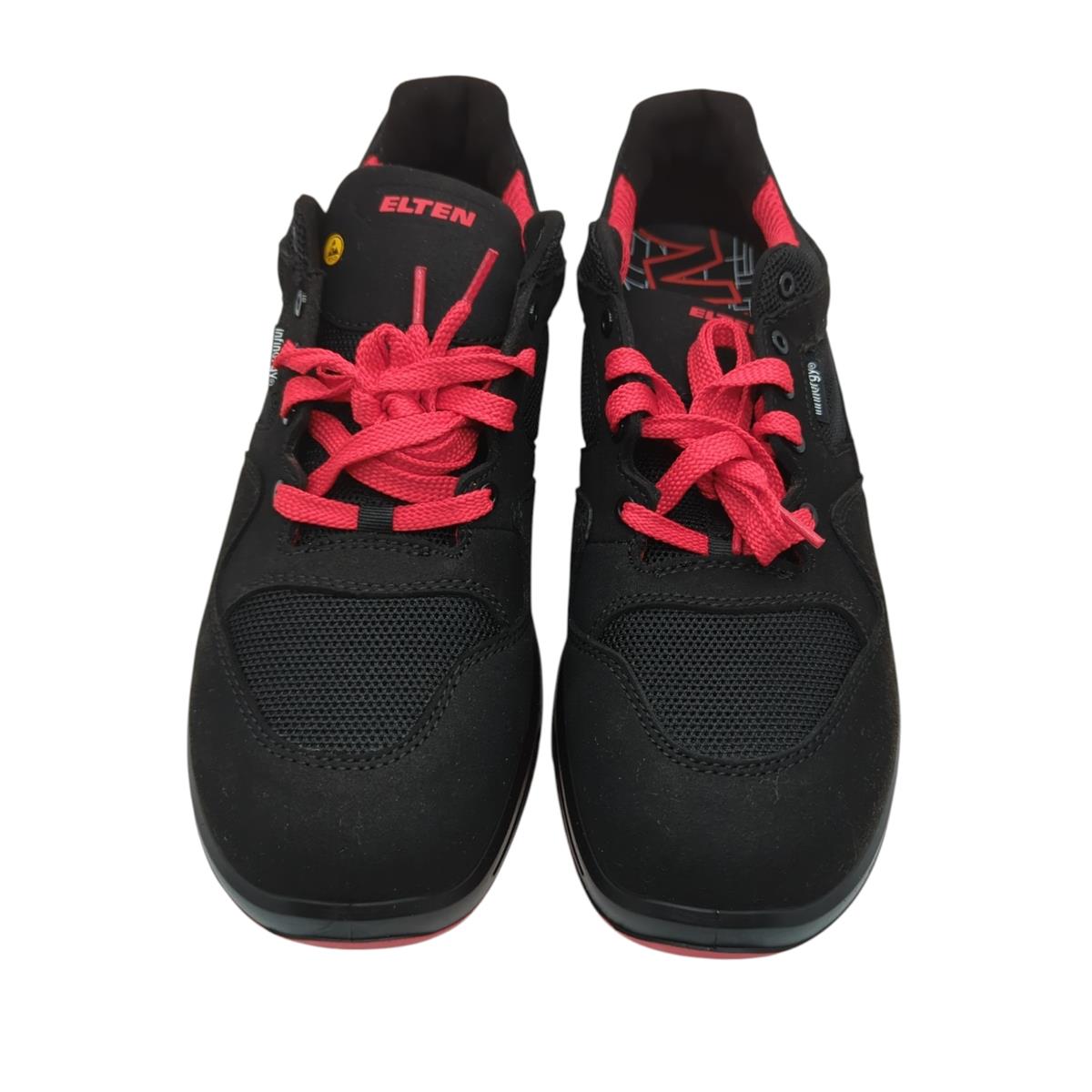 ELTEN LAKERS XXT Low Sicherheitsschuhe S1P ESD schwarz rot 43