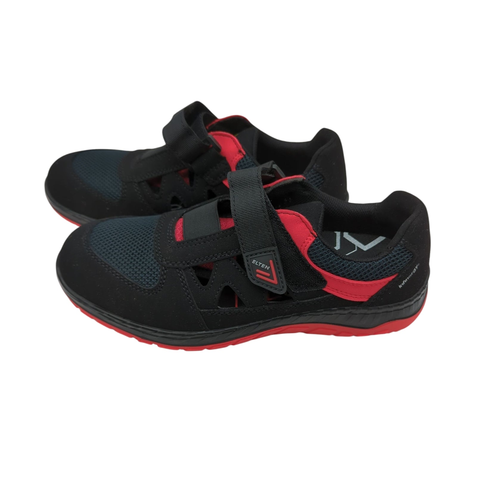 ELTEN LONNY Easy ESD S1P Sicherheitsschuhe, rot schwarz/rot, Größe 42