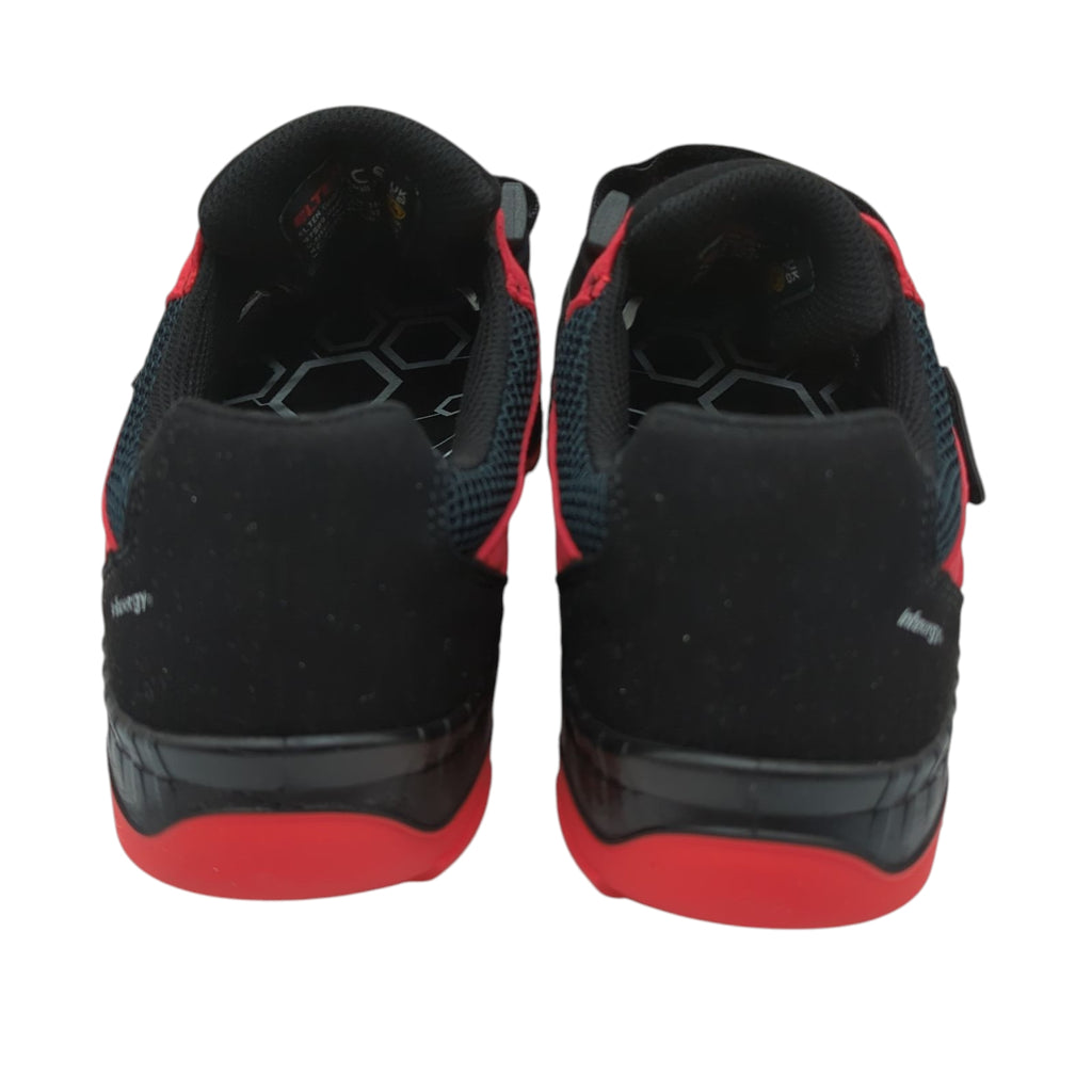 ELTEN LONNY Easy ESD S1P Sicherheitsschuhe, rot schwarz/rot, Größe 42