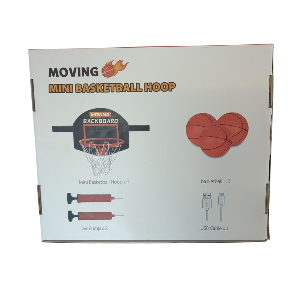 DX DA XIN Mini-Basketballkorb für Kinder mit Ball und beweglichem Schild