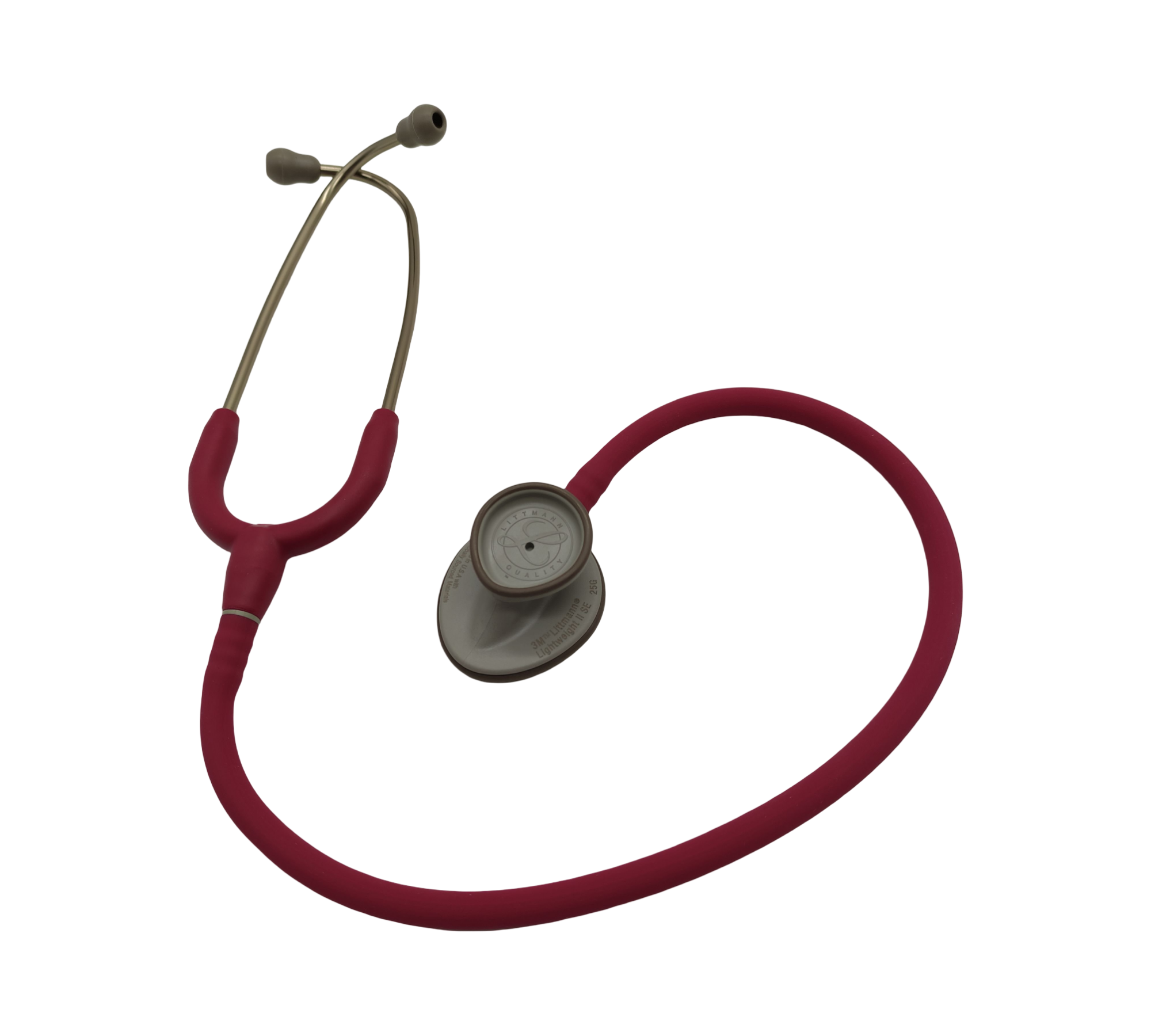3M Littmann Lightweight II S.E. Stethoskop 2451 Burgunder 71,1 cm