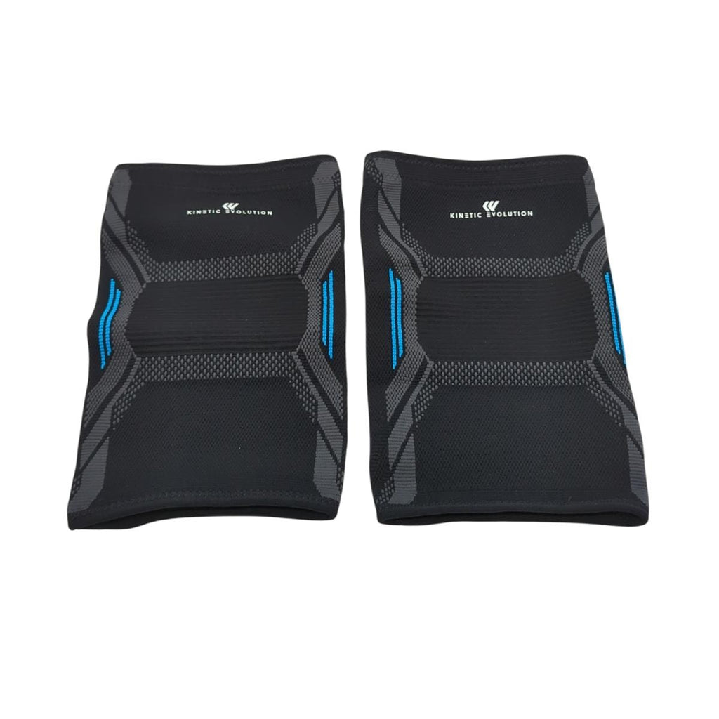 KINETIC EVOLUTION Knee Brace Compression 2 Pack Blue XL