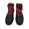 ELTEN MADDOX Mid ESD S3 Sicherheitsschuhe Unisex Gr. 41 Schwarz-Rot