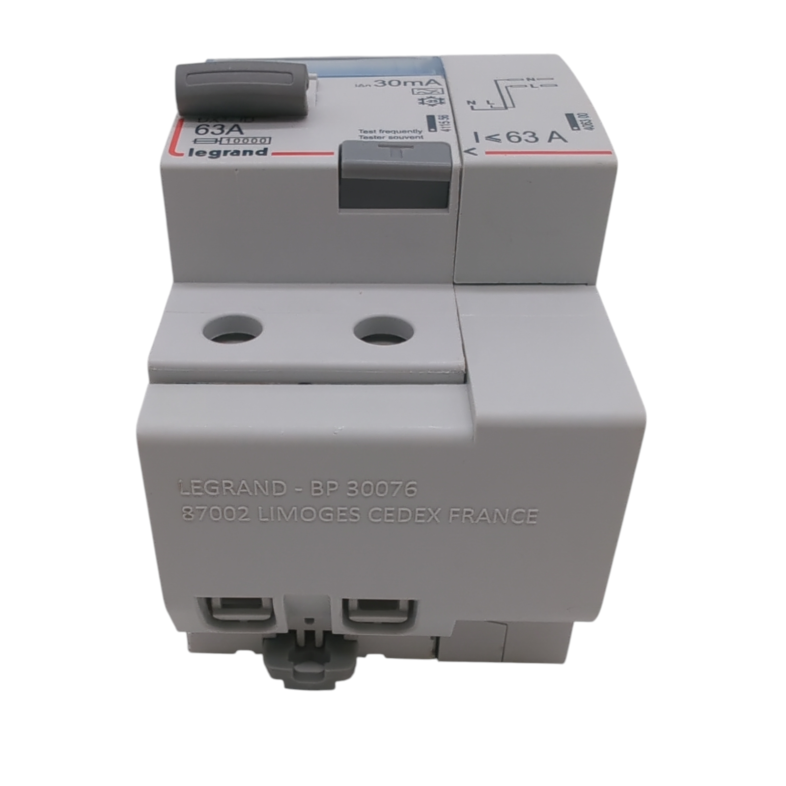 DX3 Residual current device 2P 63A Type A 30 mA