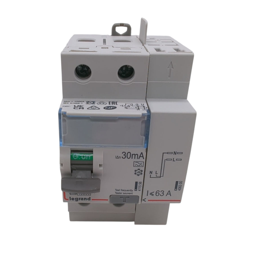 DX3 Residual current device 2P 63A Type A 30 mA