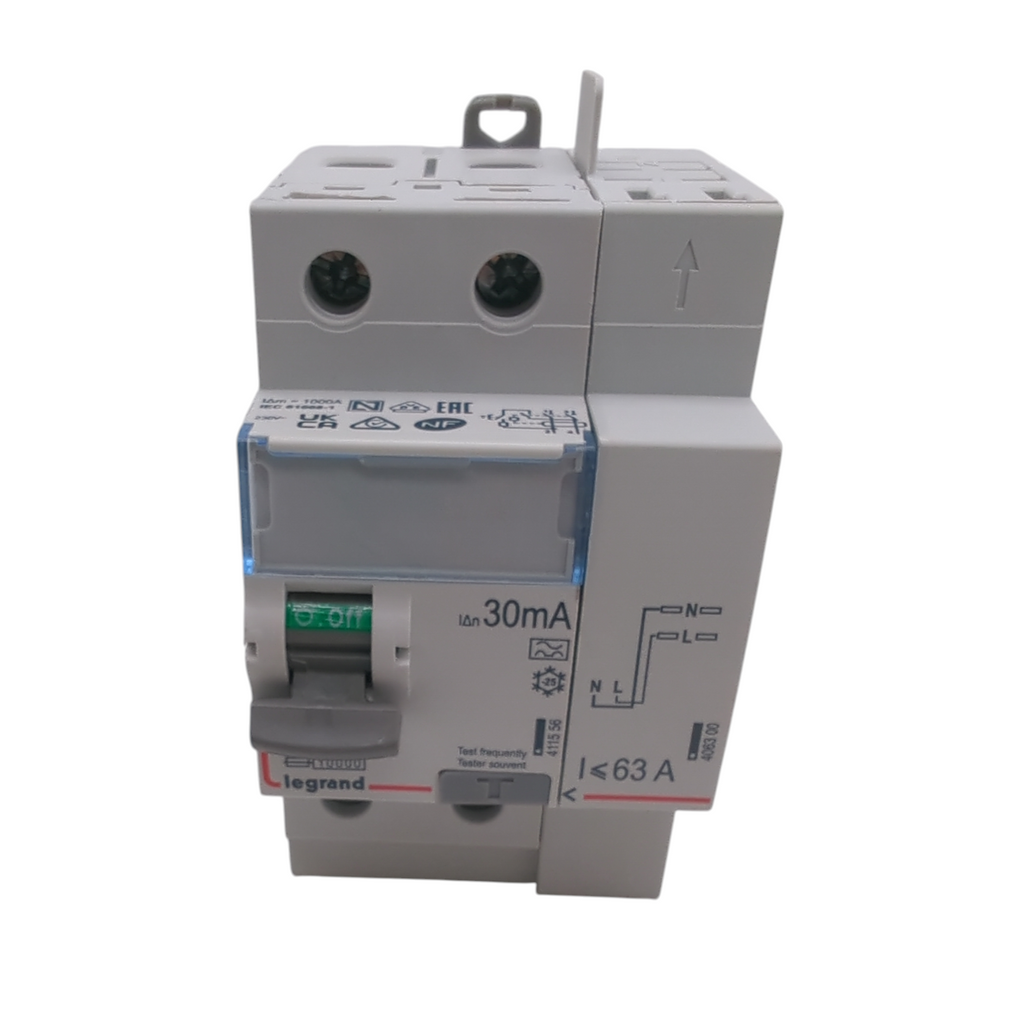 DX3 Residual current device 2P 63A Type A 30 mA