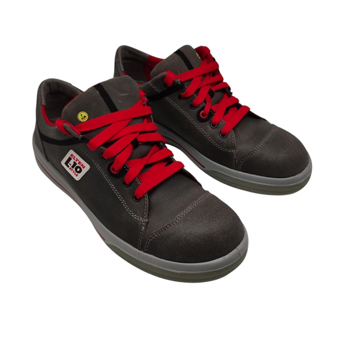 Sicherheitsschuhe ELTEN VINTAGE Low ESD S3 für Herren, grau, Größe 44