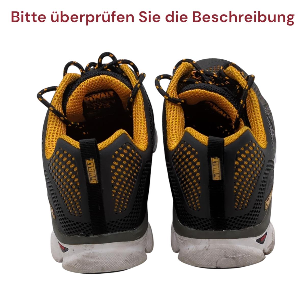 DeWALT Krypton Safety Trainers for Men Black Size 45 EU