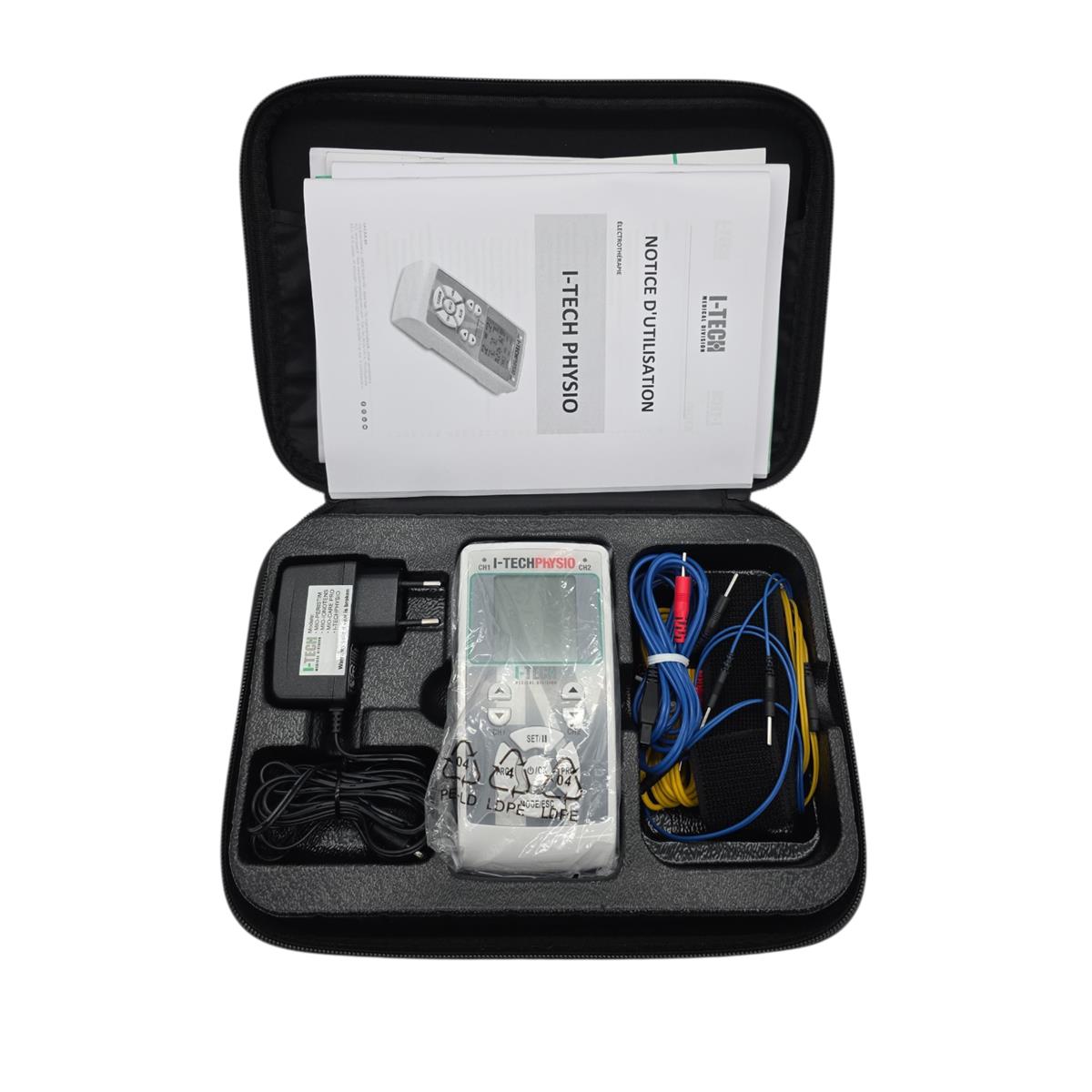 I-TECH Physio Elektrostimulator 2 Kanäle Intensität 200 mAh