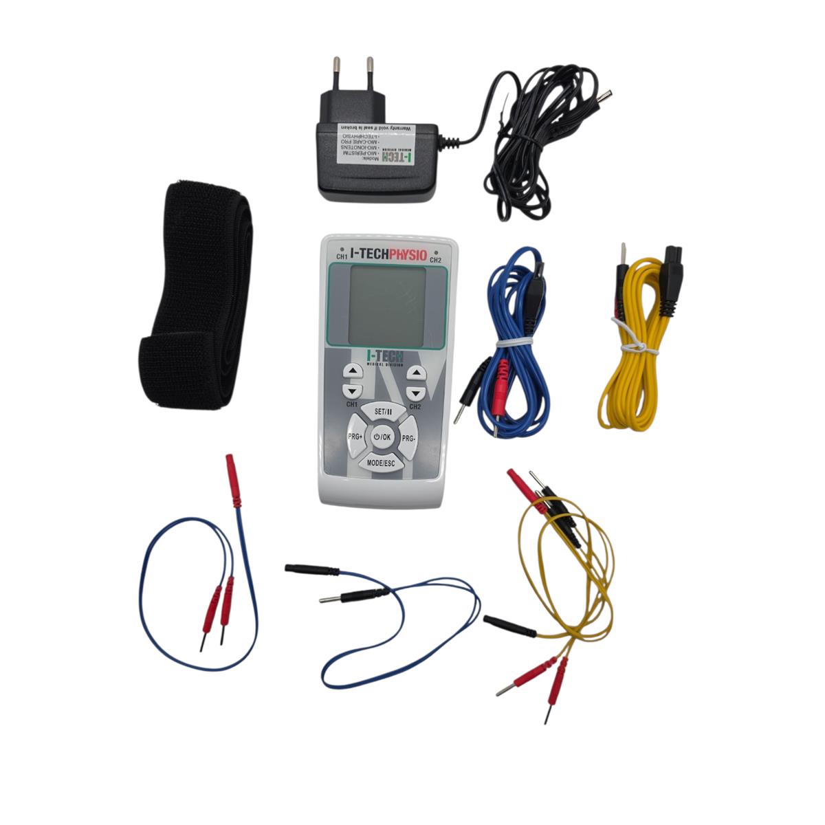 I-TECH Physio Elektrostimulator 2 Kanäle Intensität 200 mAh