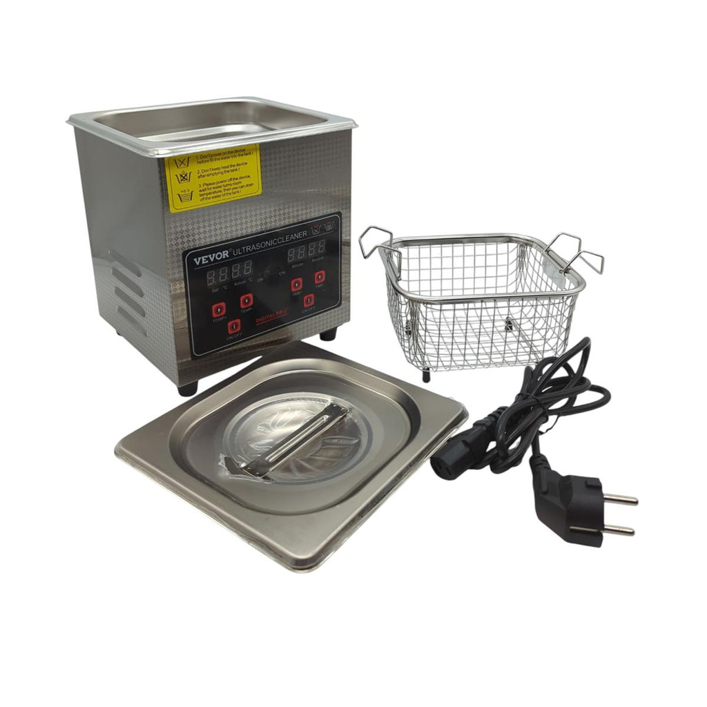 VEVOR Ultraschallreiniger Edelstahl Digitalanzeige 158W 2 L