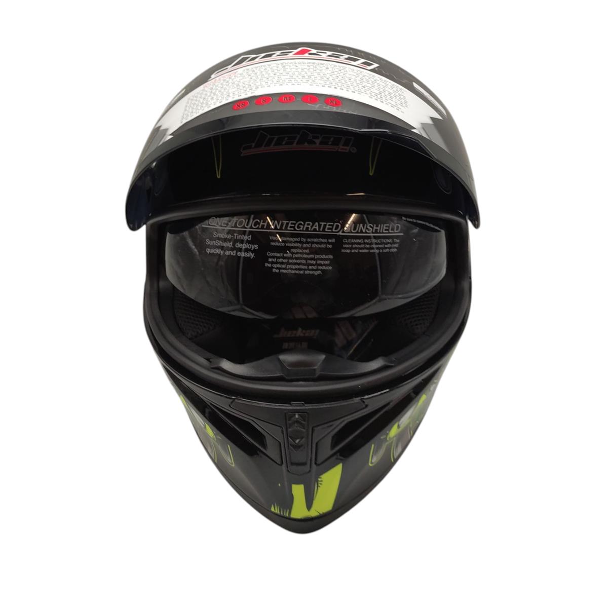 FREEUP Motorradhelm Integralhelm Doppelvisier Sonnenblende