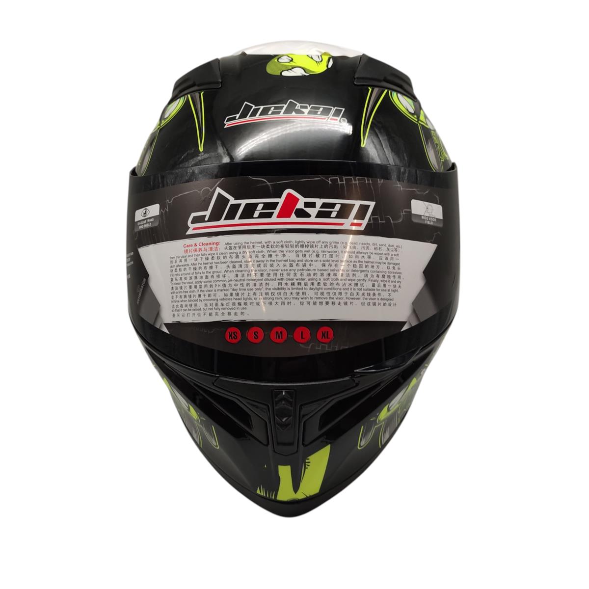 FREEUP Motorradhelm Integralhelm Doppelvisier Sonnenblende