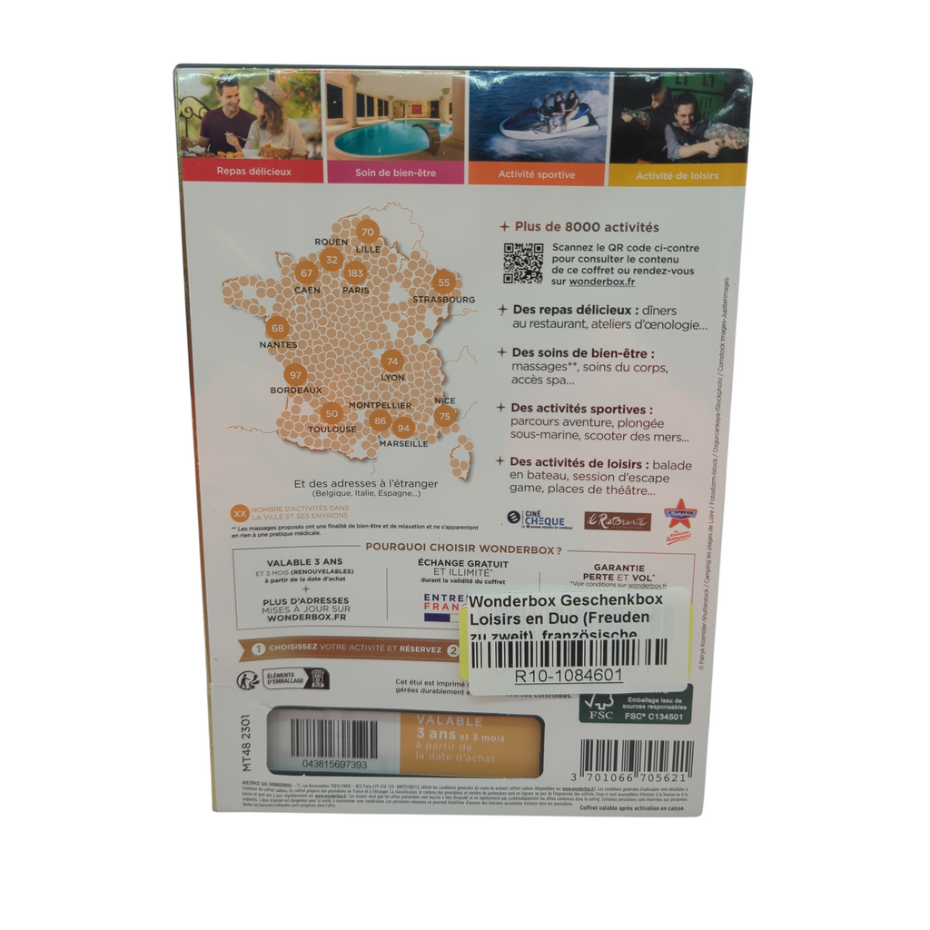 Wonderbox Loisirs en Duo Geschenkbox französische Version