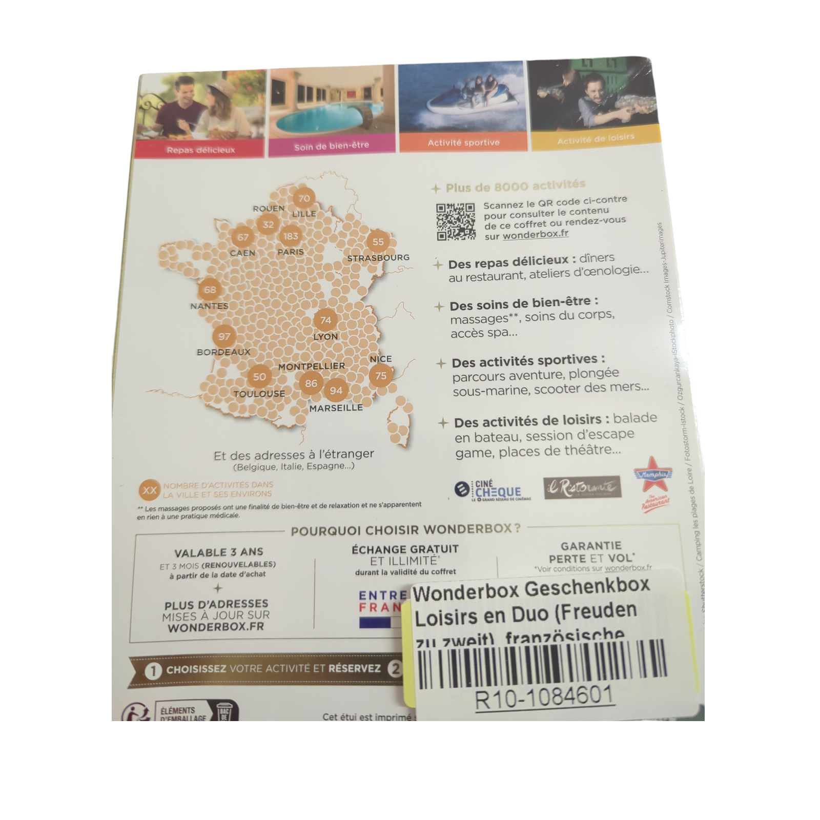 Wonderbox Loisirs en Duo Geschenkbox französische Version