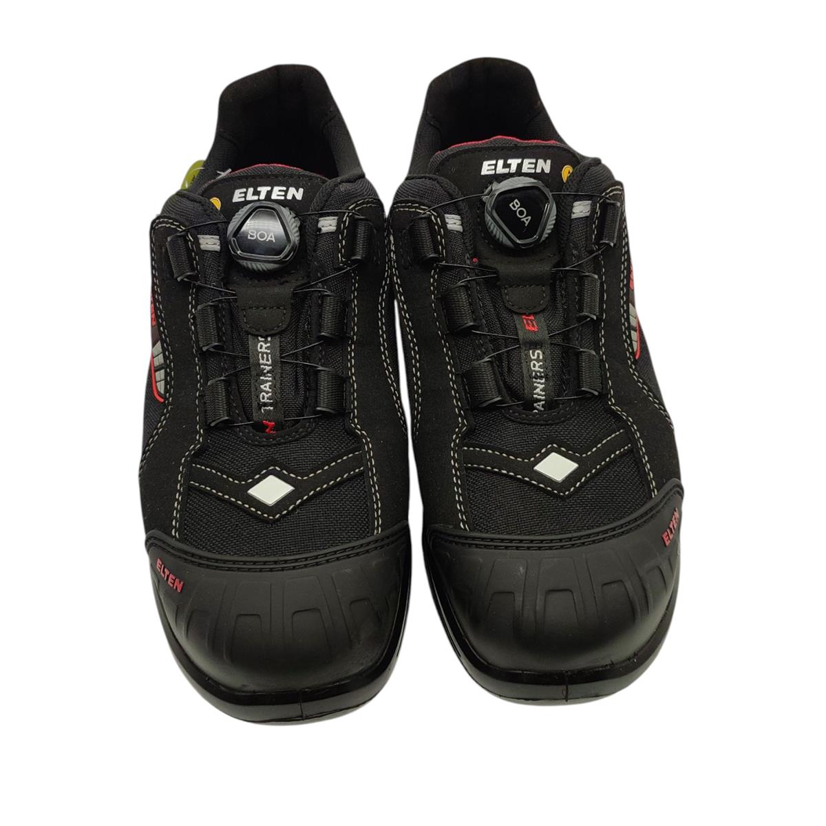 ELTEN SENEX XXT Pro BOA ESD S3 Sicherheitsschuhe Gr. 43 Schwarz-Rot