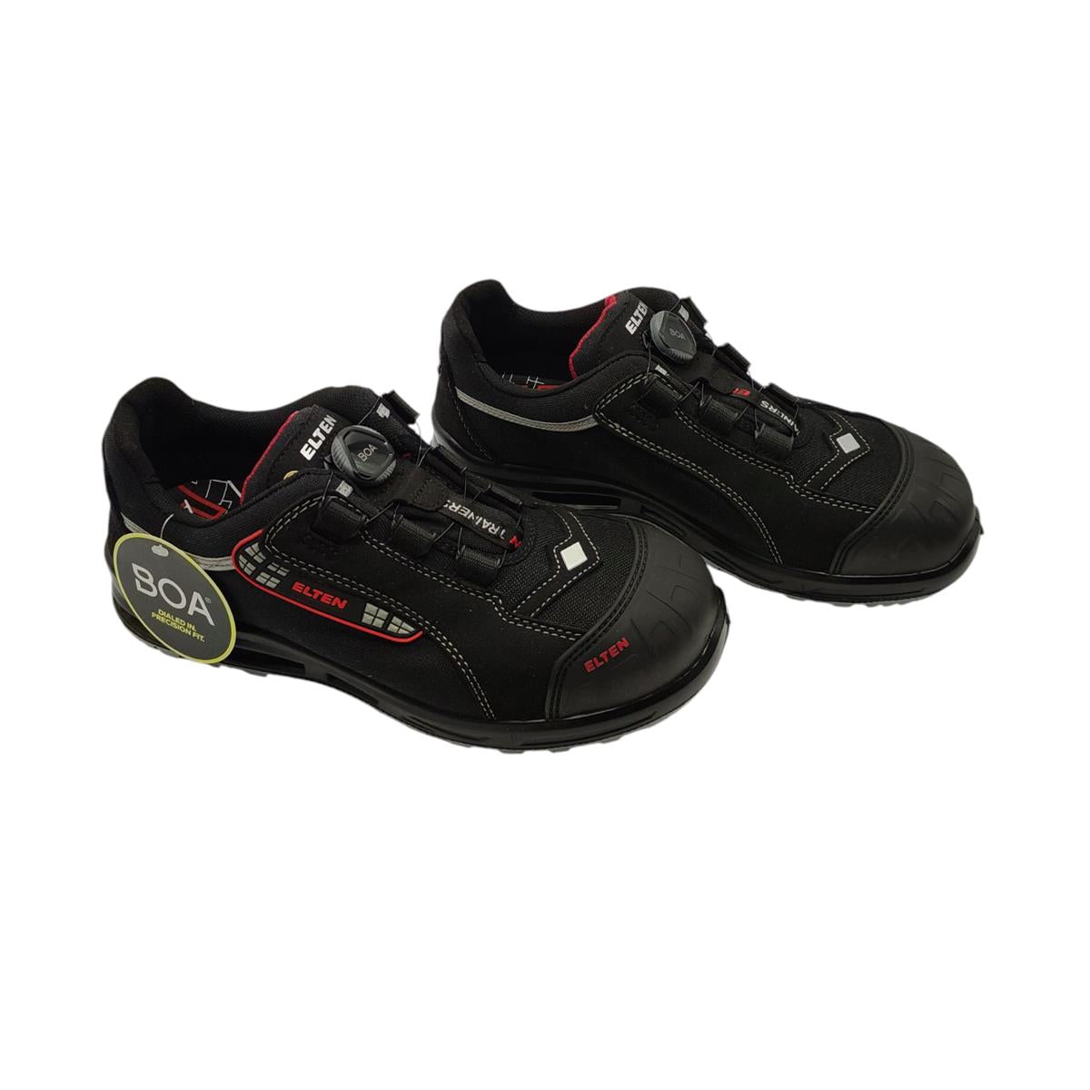 ELTEN SENEX XXT Pro BOA ESD S3 Sicherheitsschuhe Gr. 43 Schwarz-Rot