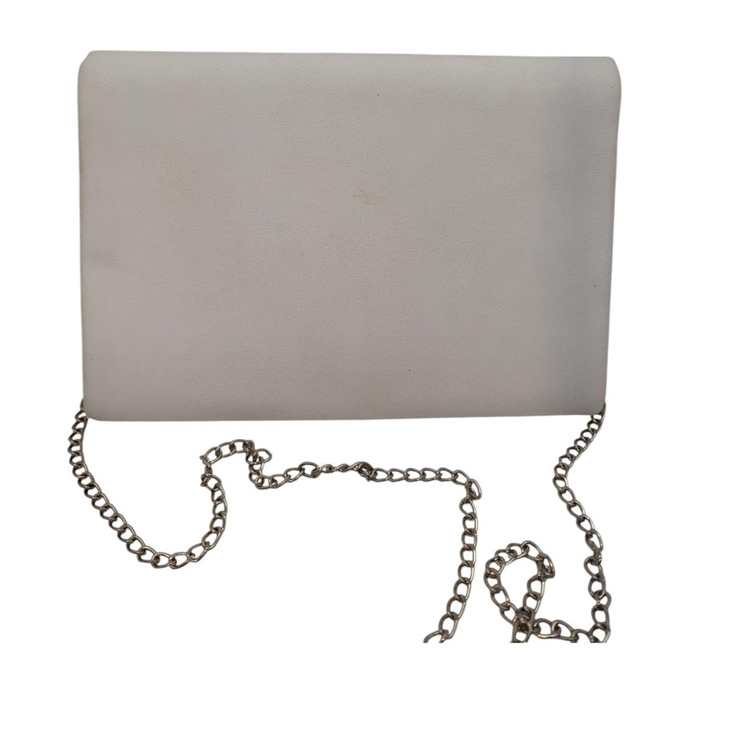 Milisent Damenhandtasche aus Wildleder Tasche Weiß