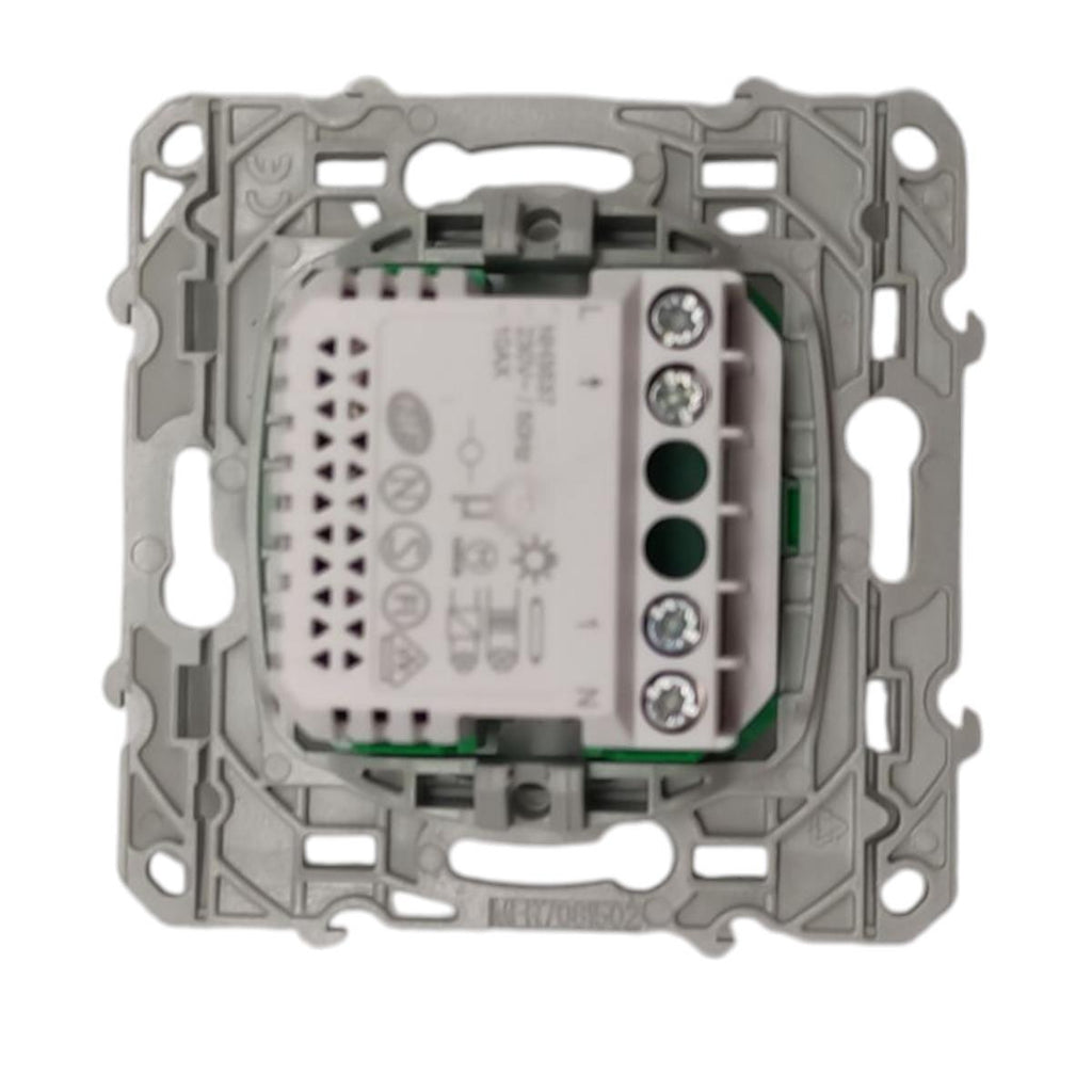 Schneider Electric Wiser Wippschalter 1 Weg Weiß IP20 10A Kunststoff
