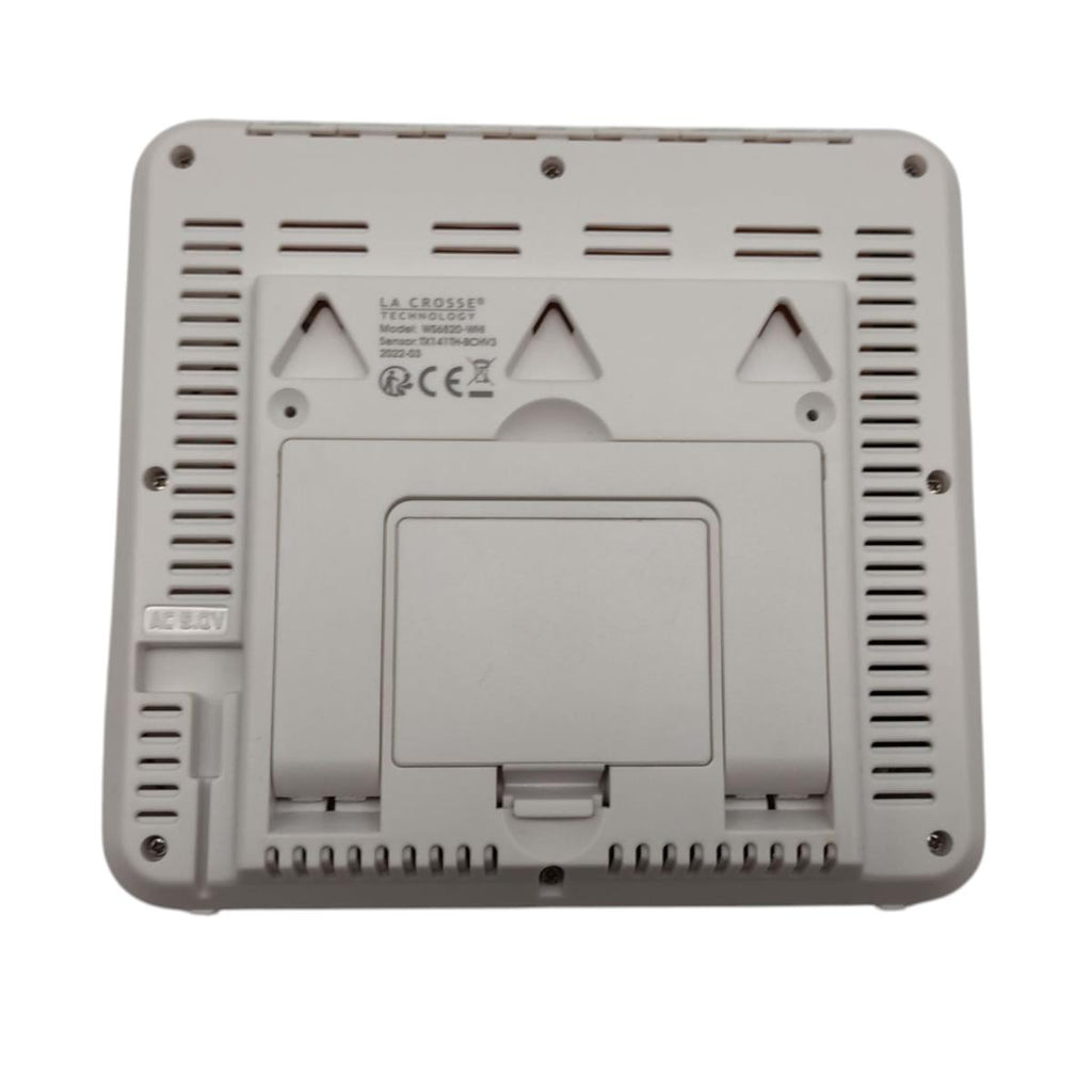 La Crosse Technology - WS6820 Funk-Wetterstation mit farbigem LCD-Display - Weiß
