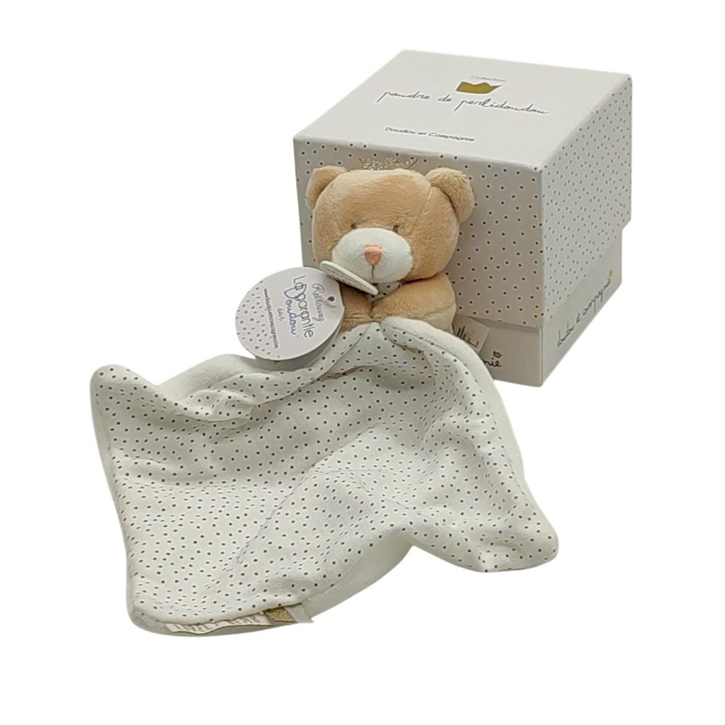 Doudou Kleiner Prinz Bär Schmusetuch 10 cm