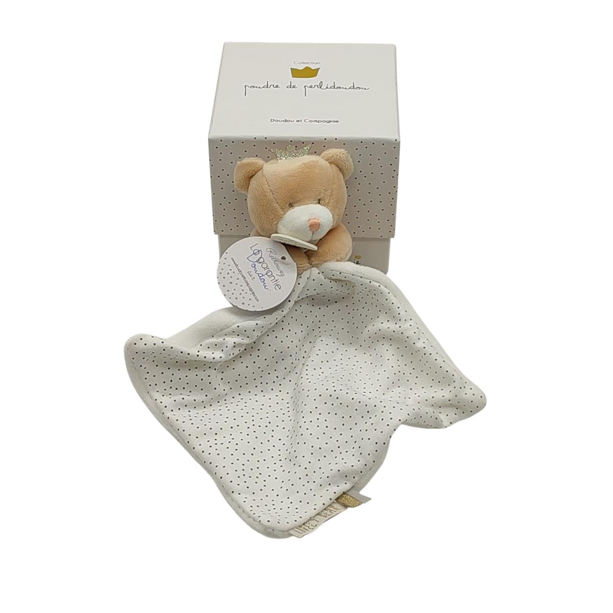 Doudou Kleiner Prinz Bär Schmusetuch 10 cm
