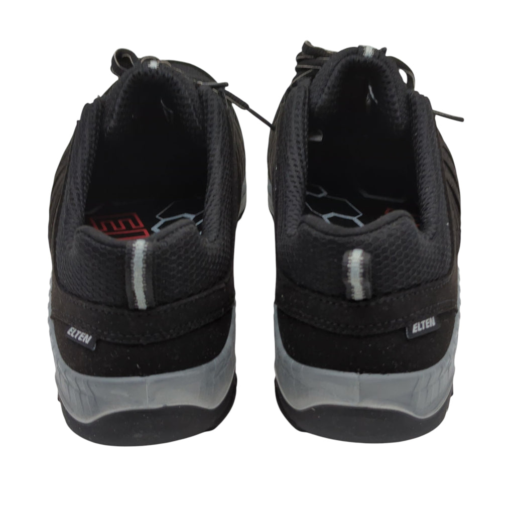 ELTEN Maddox Low S3 ESD Sicherheitsschuhe Herren schwarz grau Gr. 45