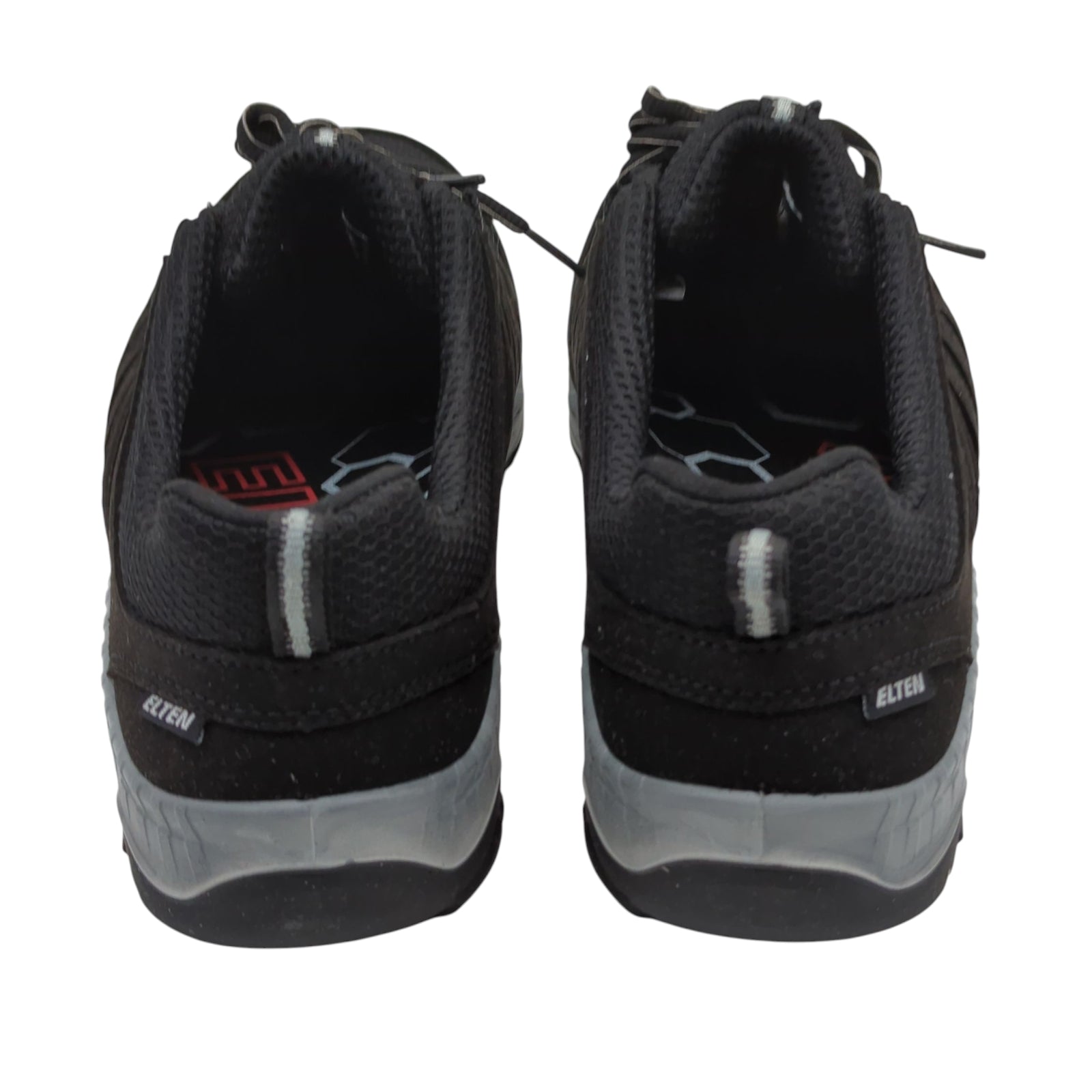 ELTEN Maddox Low S3 ESD Sicherheitsschuhe Herren schwarz grau Gr. 45