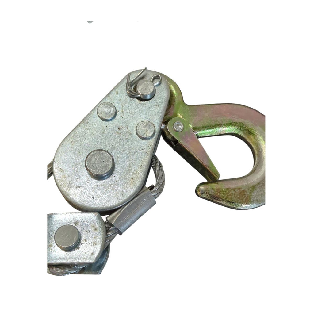 Ribitech 6562 Horizontaler Handseilzug 2 Tonnen Grau