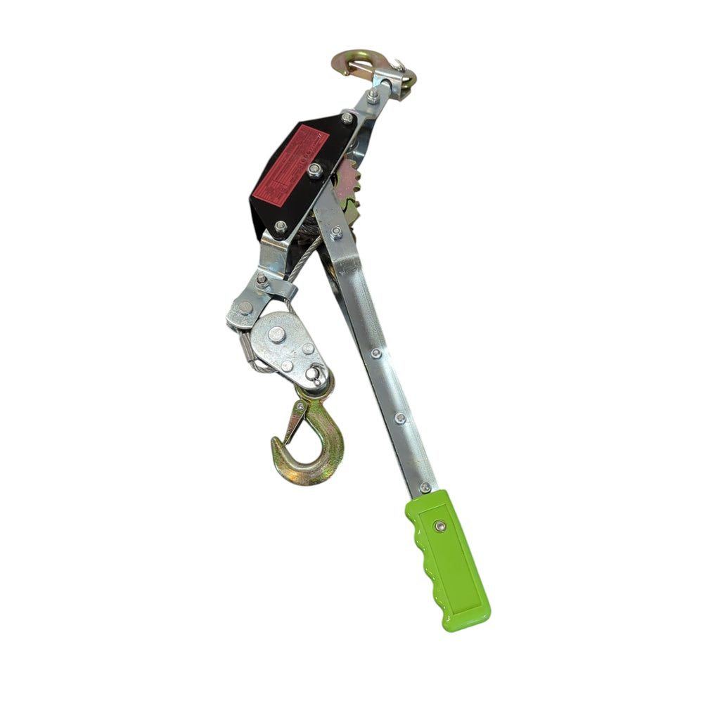 Ribitech 6562 Horizontaler Handseilzug 2 Tonnen Grau