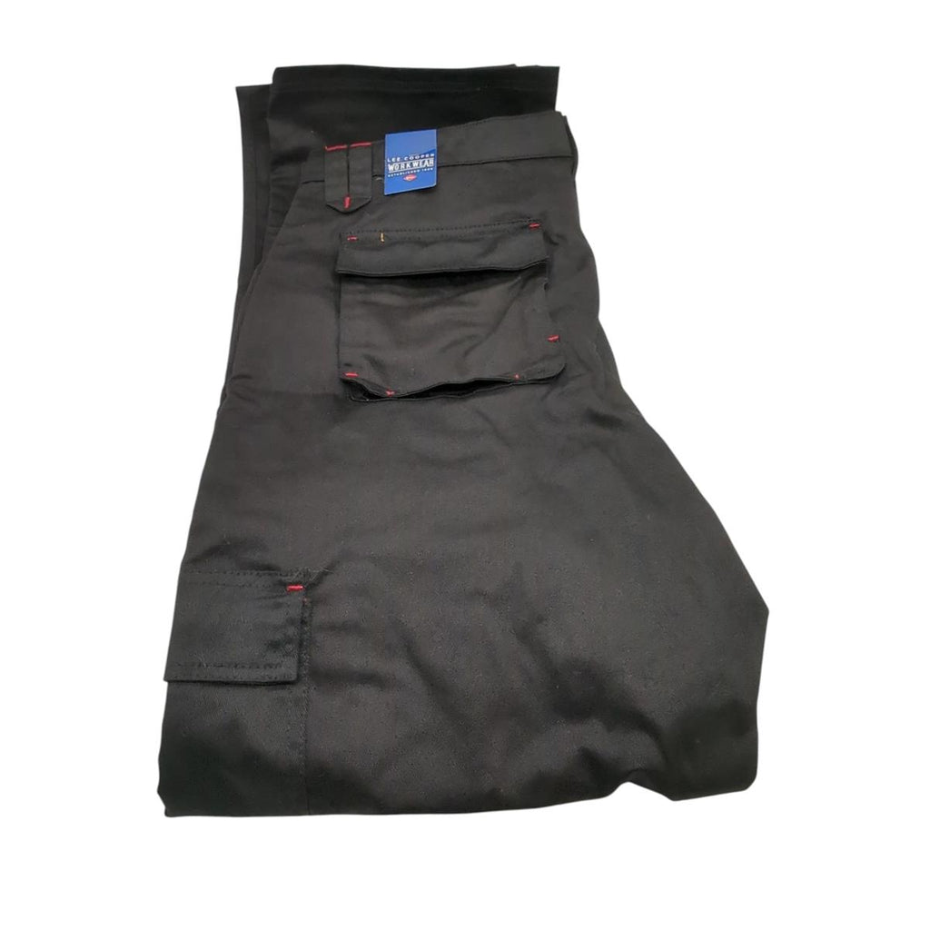 Lee Cooper Herren Arbeitshose schwarz 38W 33L Multifunktion Taschen robust