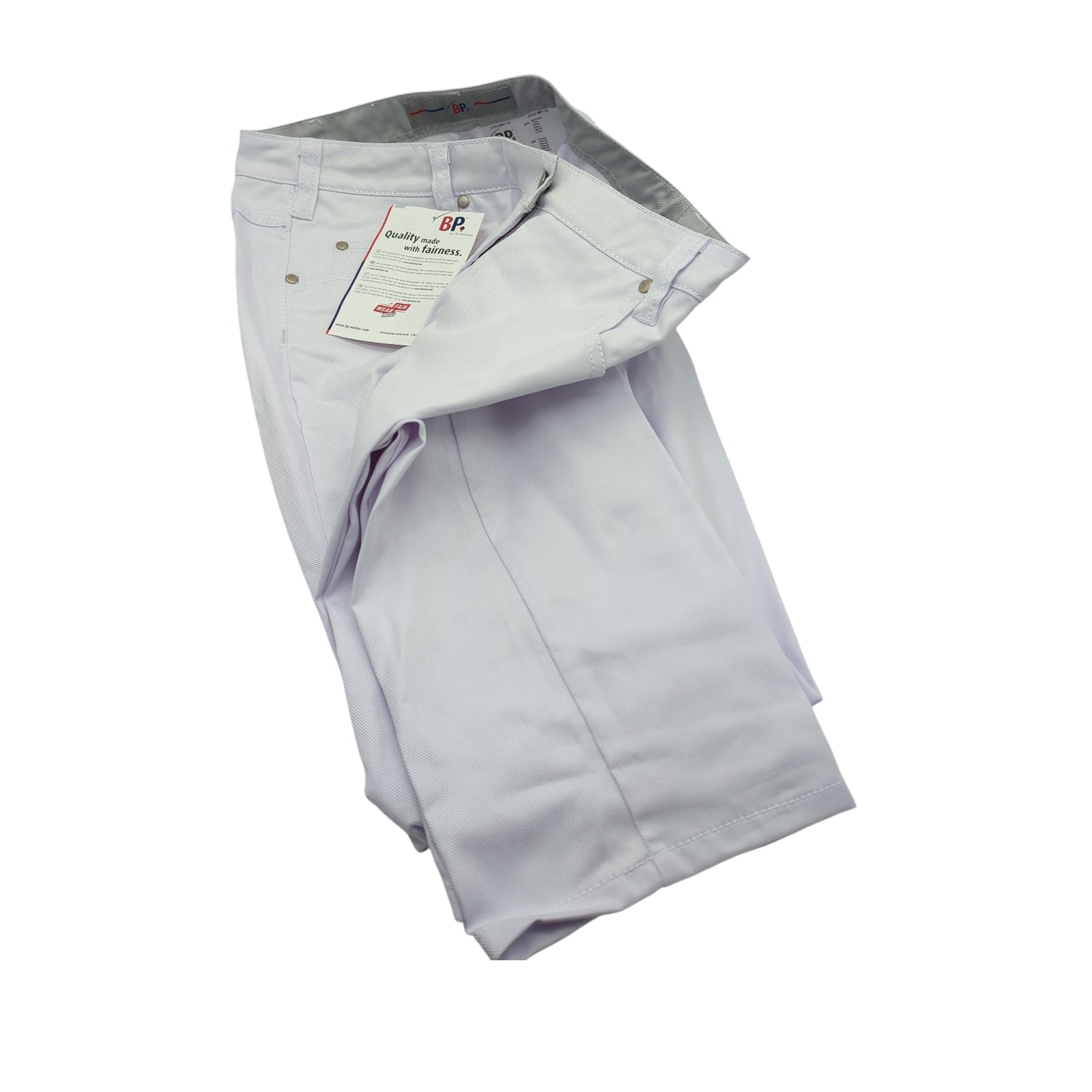 BP Damenjeans Stretch Jeans Berufshose Stoffmischung Größe 33/32 Weiß