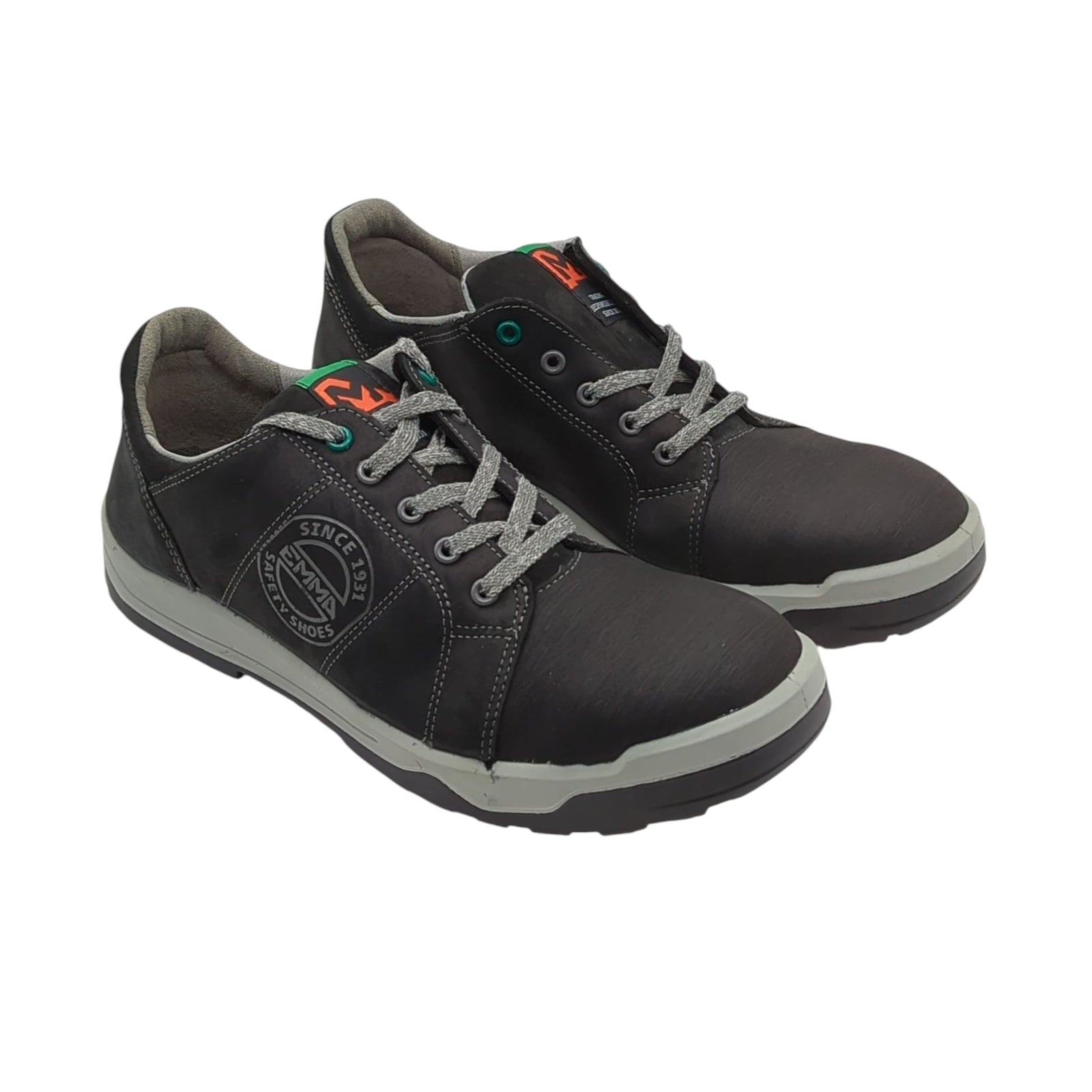 EMMA Safety Street Born Clay Safety Sports Shoes Work Shoes Size 48 Black