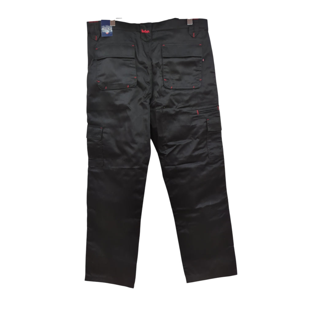 Lee Cooper Arbeitshose Herren LCPNT206 Cargohose schwarz robust 40W/33L