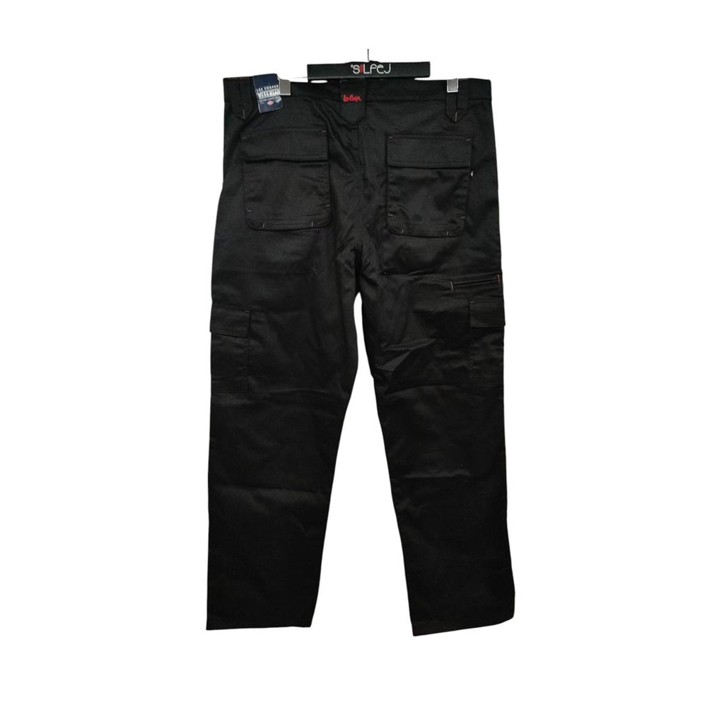Lee Cooper Arbeitshose Herren LCPNT206 Cargohose schwarz robust 40W/33L