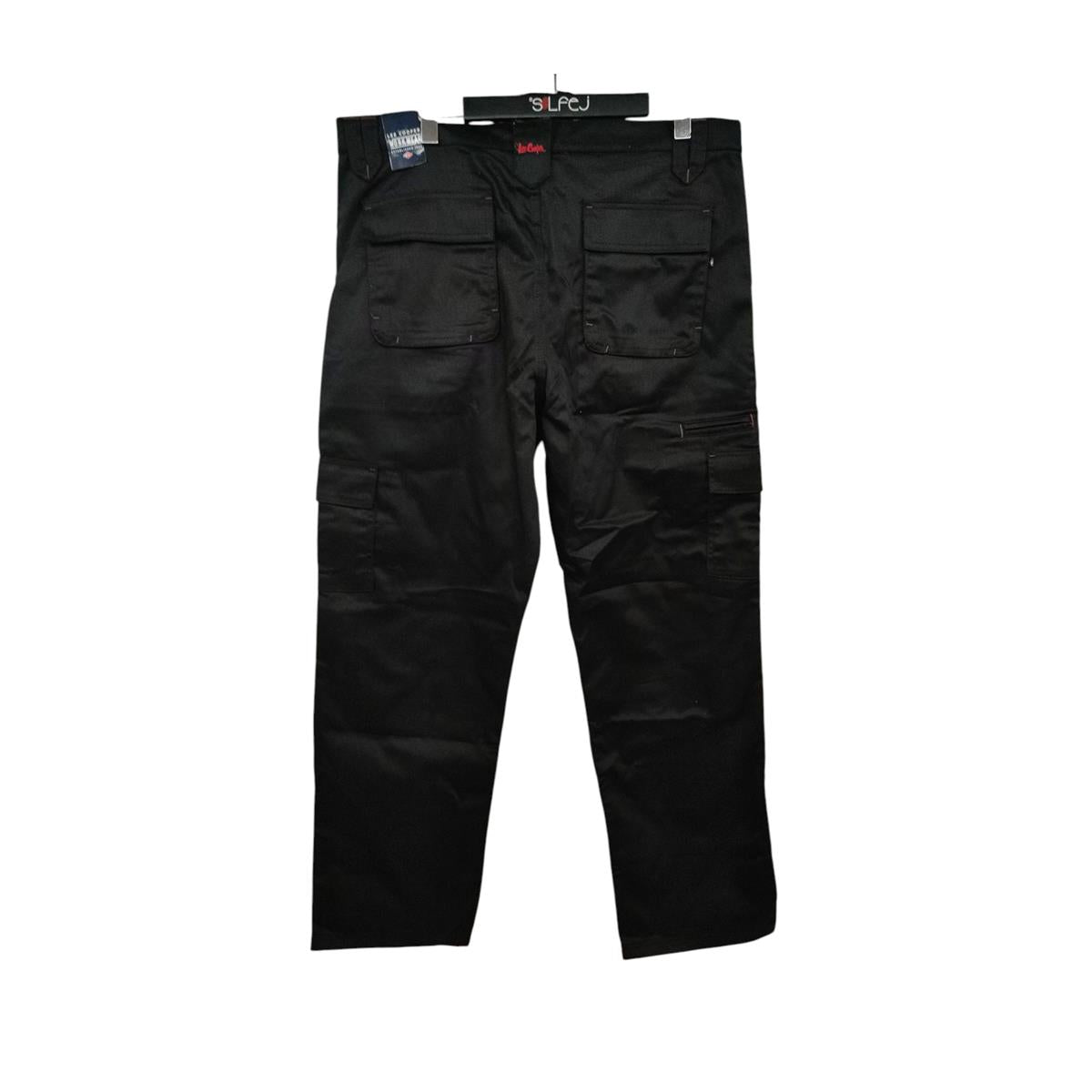 Lee Cooper Arbeitshose Herren LCPNT206 Cargohose schwarz robust 40W/33L