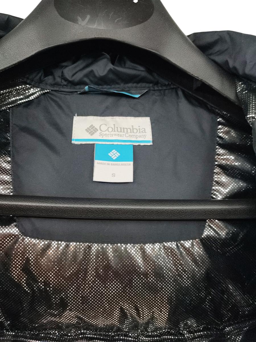 Columbia Pike Lake II Women's Hooded Puffer Jacket Size S Black