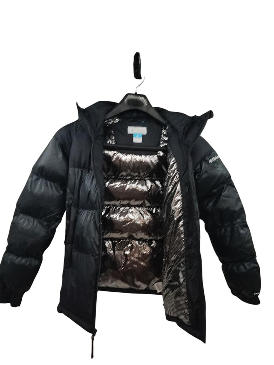 Columbia Pike Lake II Women's Hooded Puffer Jacket Size S Black
